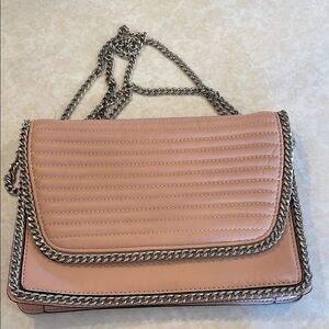 Express, Elegant Pink Chain Shoulder Bag